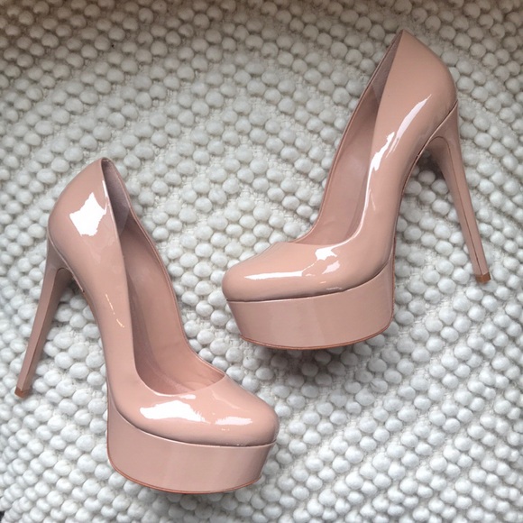 Beautiful verniz peach Schutz high heels - Picture 2 of 7
